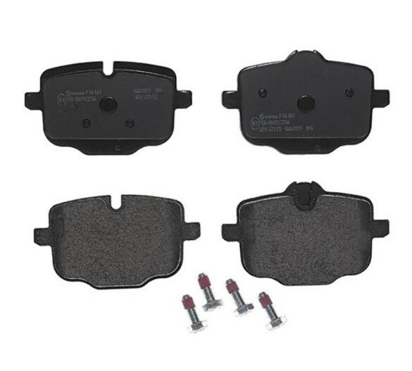 BMW Disc Brake Pad Set - Rear (Low-Metallic) 34216857805 - Brembo P06061